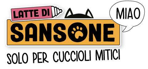 latte di sansone logo cane
